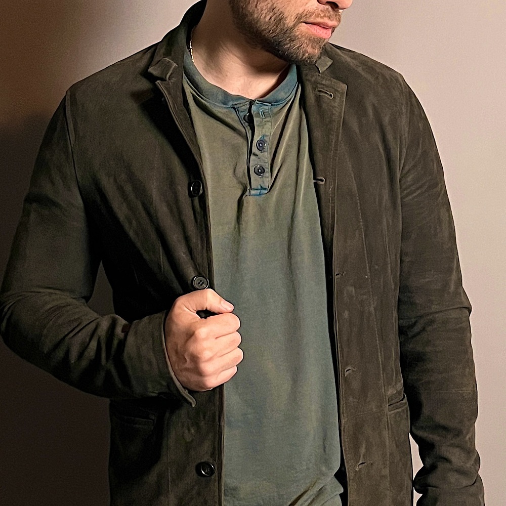 Suede Blazer - All Saints